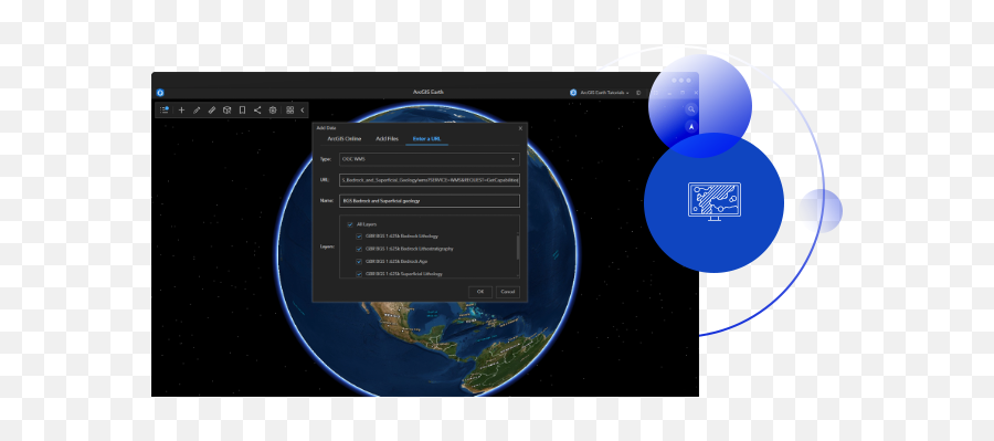3d Earth Map App For Desktop U0026 Mobile Arcgis - Language Png,Kml Icon