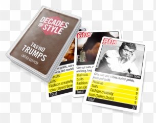 Download Best Decades For Menswear - Paper Product PNG Image