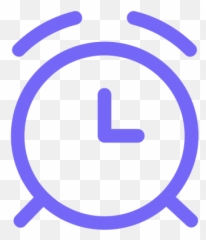 Kari Feinstein Style Lounge - Simple Clock Face Vector png