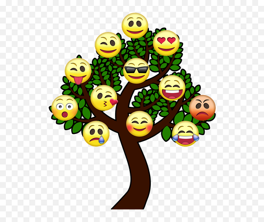 Free Photo Smiley Tree Of Life Emoticon Laugh Cry - Max Emoji Vida Png,Bye Bye Icon