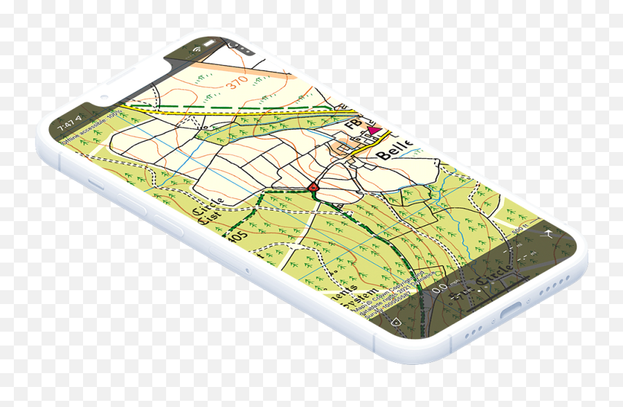 Topo Gps U2013 Topographic Maps For Iphone Android Ipad - Tracking Device Png,Ios 7 Icon Grid System