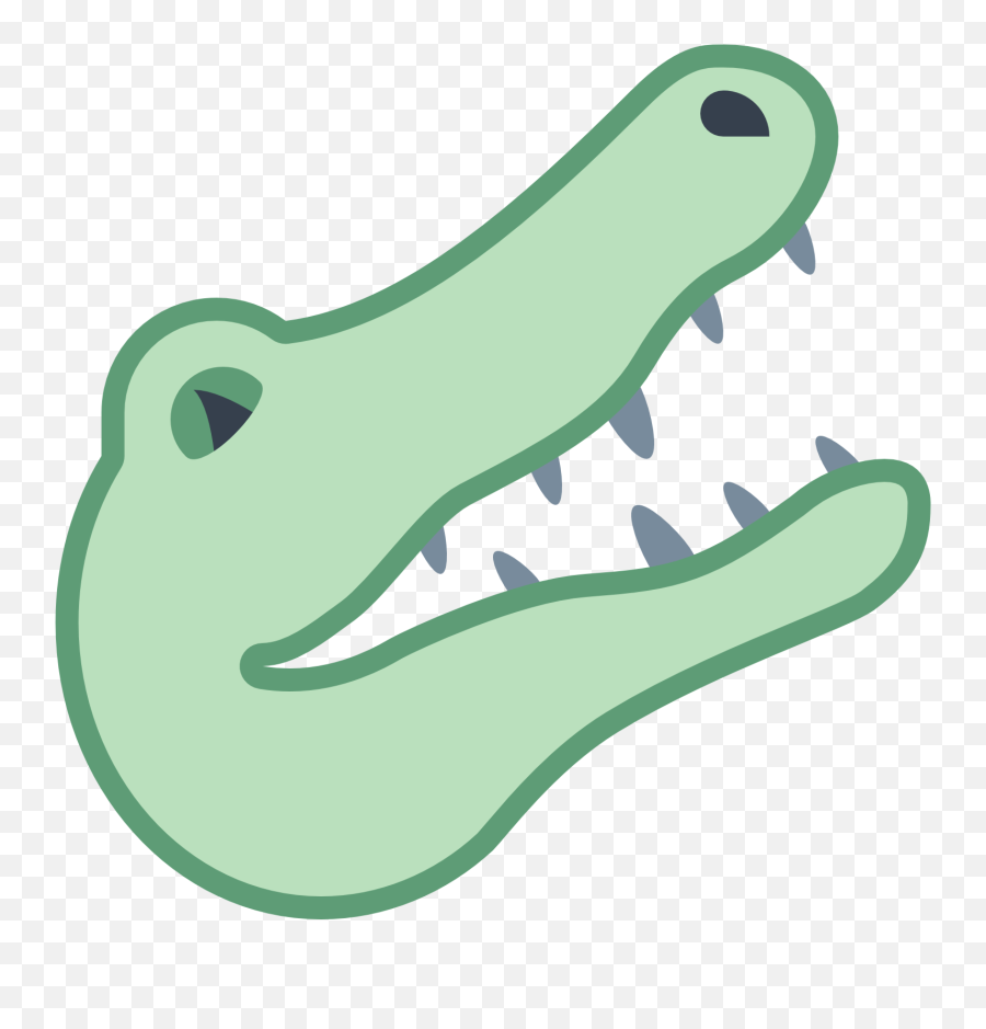 Alligator Transparent Png - Easy Crocodile Head Drawing,Alligator Transparent Background