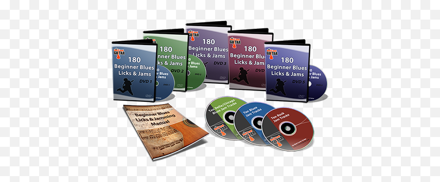 Next Level Guitar 180 Beginner Blues Licks U0026 Jams Bundle - Optical Disc Png,Licky Icon