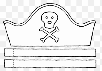 Pirates Kleurprenten - Kiddicolour Cartoon Png,Pirate Hat Transparent
