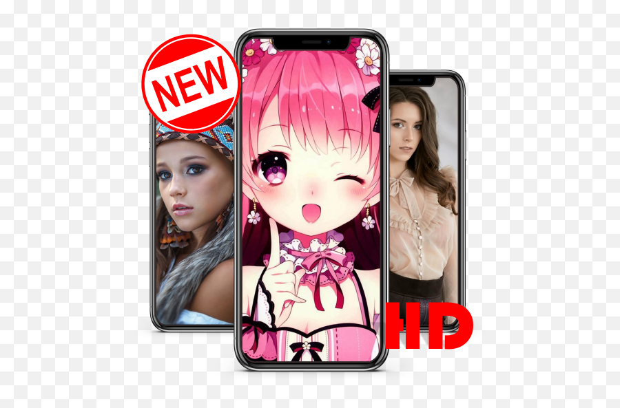 Sexy Girl Wallpaper - Sexy Anime Wallpaper Hd 2020 Apk 10 Png,Hot Girl Icon