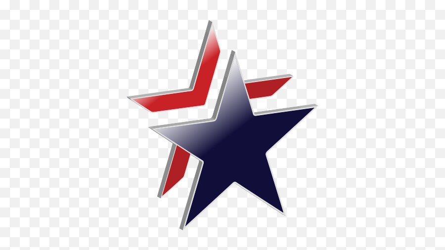 Logo - Emblem Png,3d Star Png