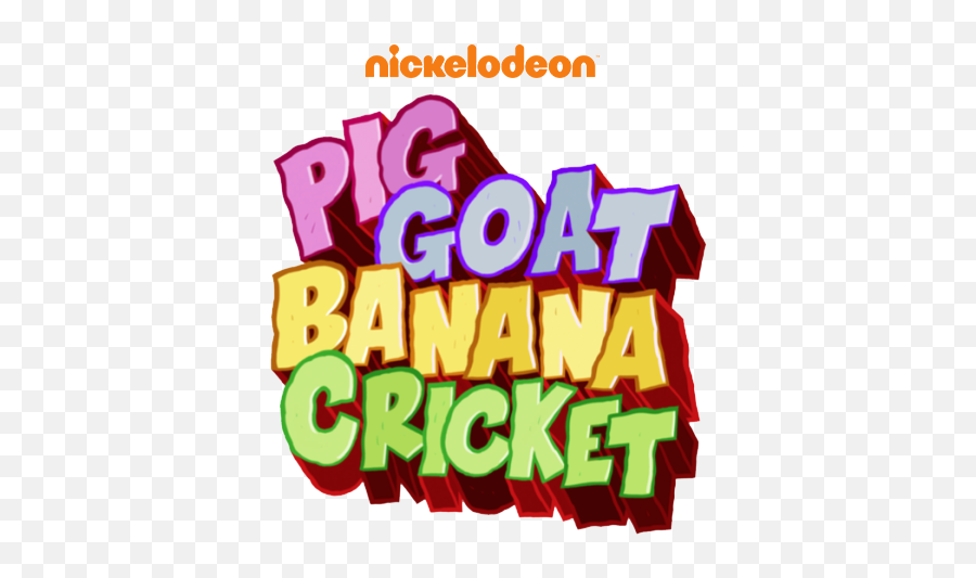 Pig Goat Banana Cricket Logo - Pig Goat Banana Cricket Logo Png,Nicktoons Logo