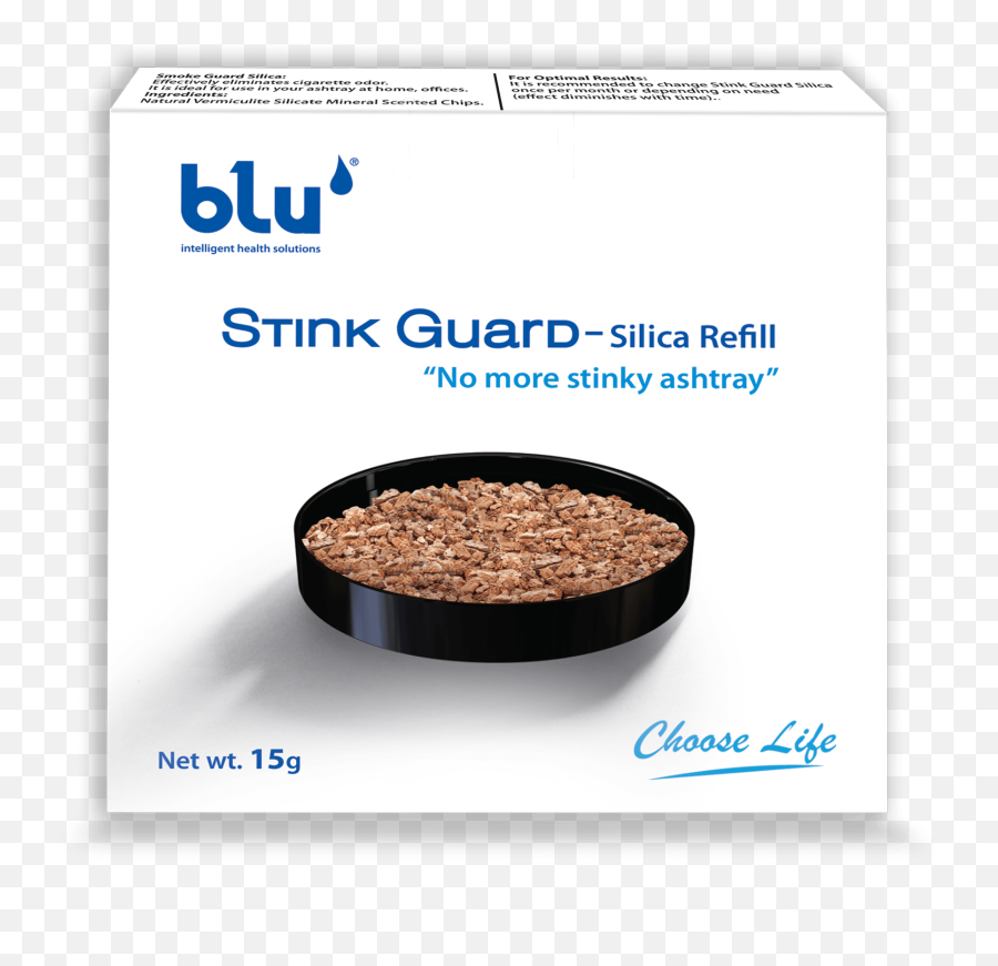 Stink Guard Odor Prevention Ashtray Blu - Blu Png,Stink Png