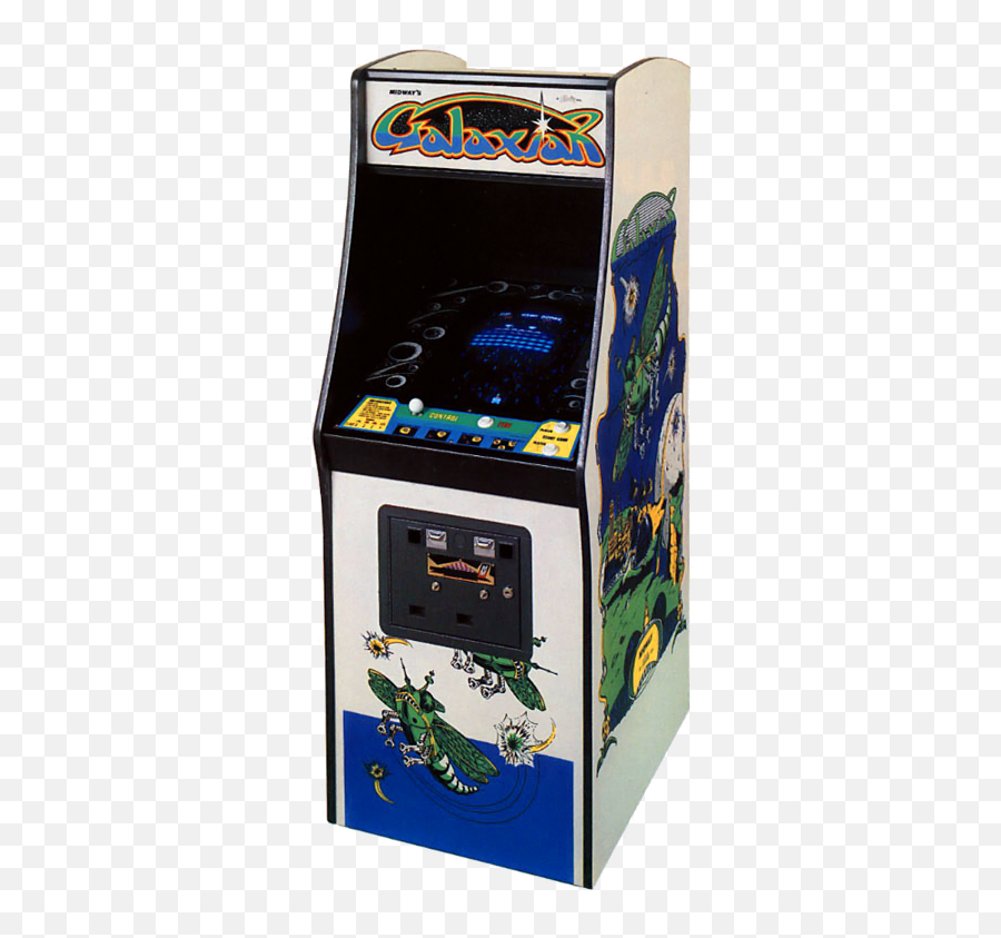 Namco Galaxians Arcade Machine Png - Galaxian Atari Machine,Arcade Cabinet Png