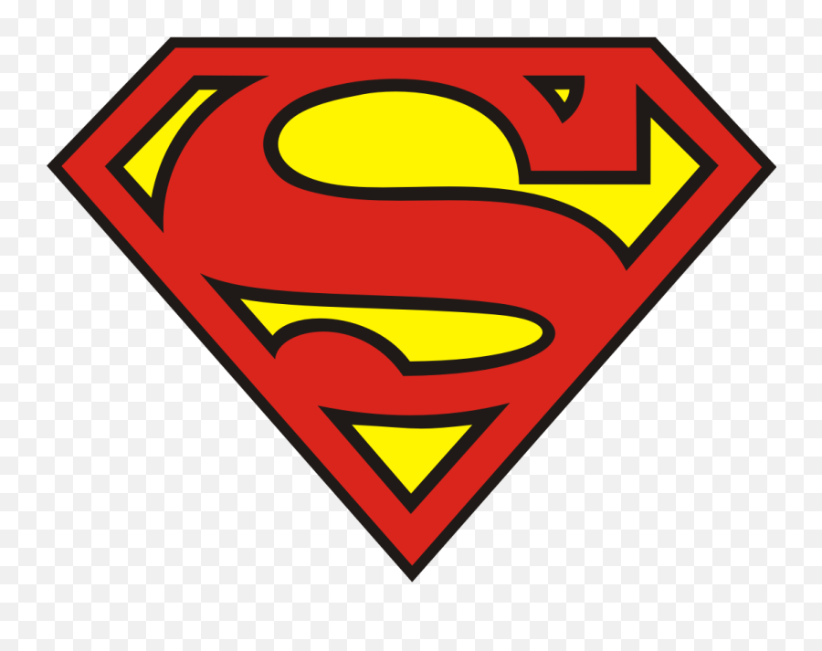 Superman Superhero Clipart - Vector Escudo De Superman Png,Superhero Silhouette Png