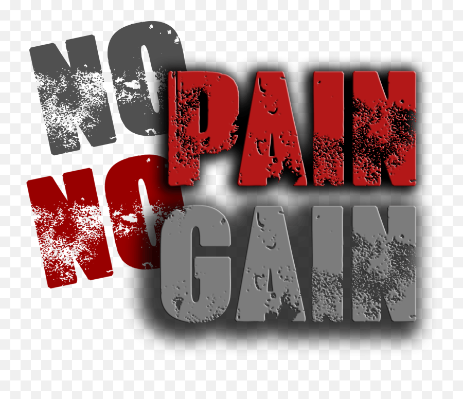 Download No Pain Gain Logo Png Image With - No Pain No Gain Png,Pain Transparent