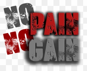 Download No Pain Gain Logo Png Image With - No Pain No Gain Png,Pain Transparent