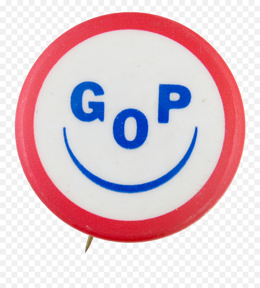 Gop Smiley Face Busy Beaver Button Museum - Circle Png,Smiley Face With Transparent Background