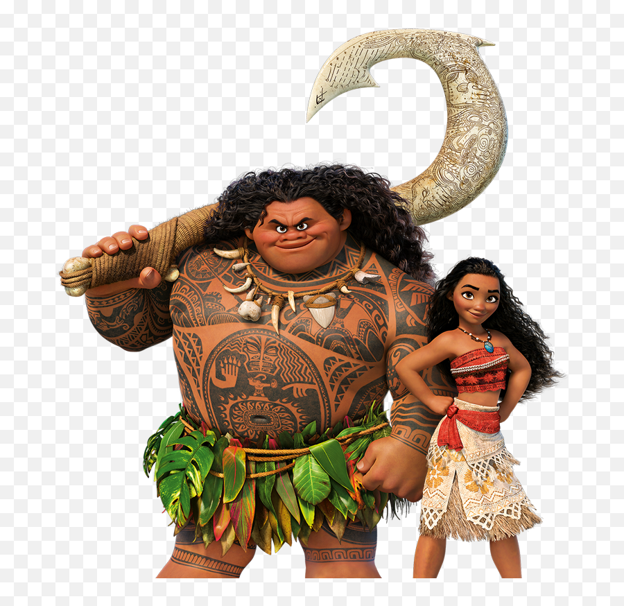 Moana And Maoi Png Image - Transparent Png Moana Png,Moana Characters Png