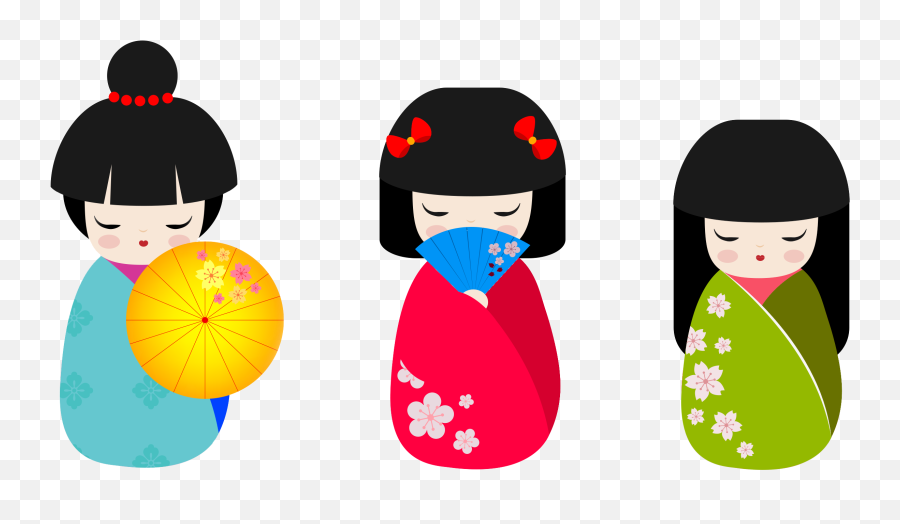 Clipart China Doll - Japanese Doll Png,Dolls Png
