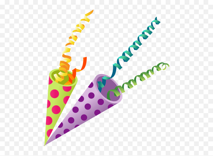 Confetti Clipart Trumpet Transparent Free - Birthday Cake Clip Art Png,Trumpet Transparent
