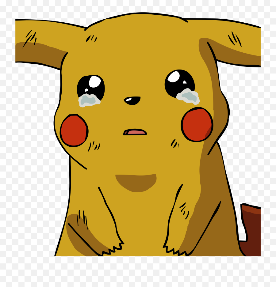 Download Free Png Hd Pikachu Sad Transparent Image - Pikachu Cry Png,Pikachu Transparent