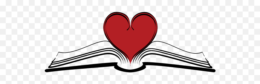 Heart Bookpng - Book Love Clip Art,Heart Images Png