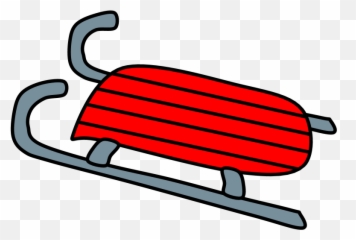 Sleds - Clipart Of A Sled Png,Sled Png