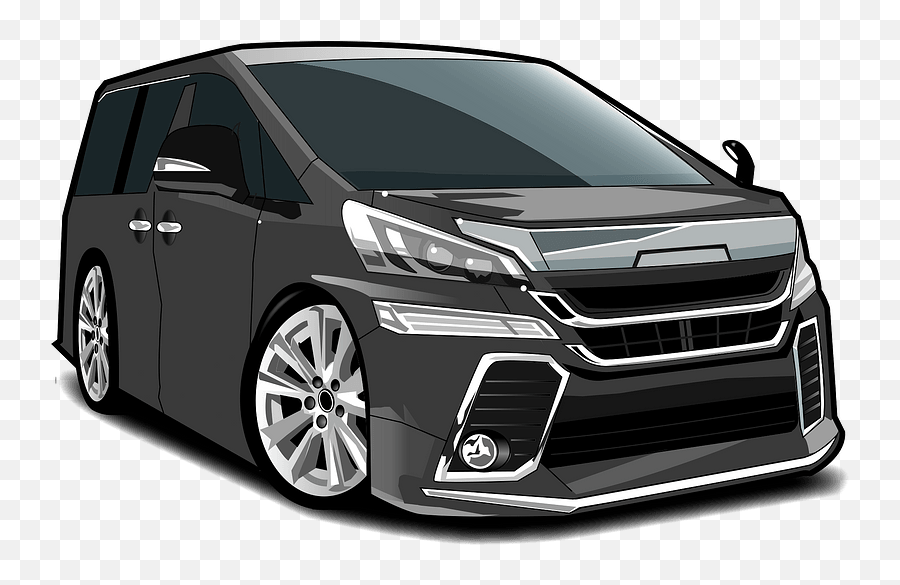 Toyota Vellfire Car Clipart - Velfire Car Png,Car Clipart Transparent
