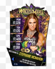 Stephmcmahon Hashtag - Wwe Supercard Wrestlemania 34 Png,Stephanie Mcmahon Png