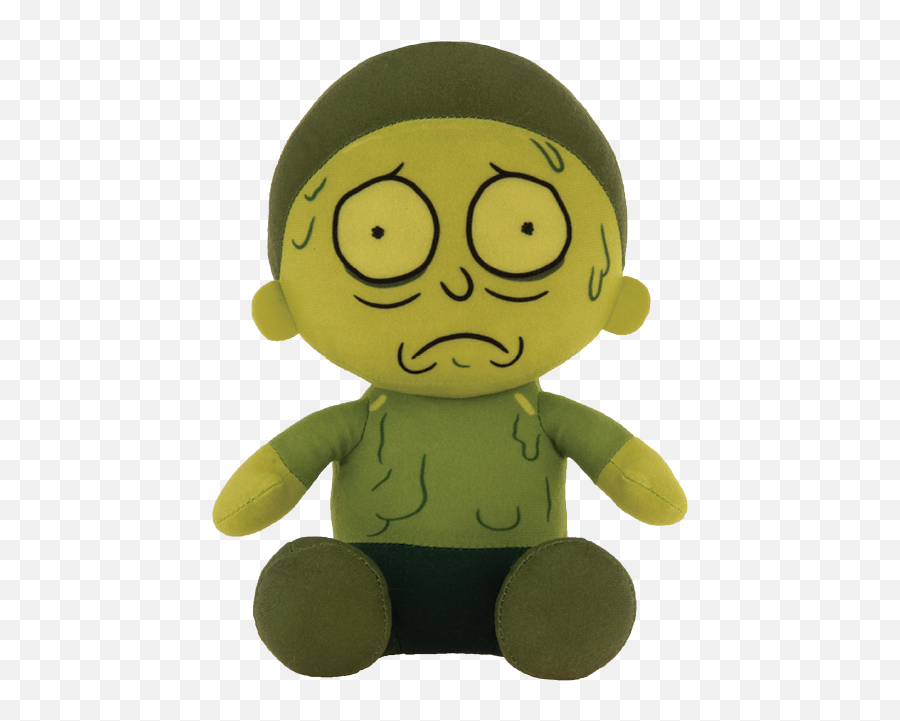 Rick And Morty - Stuffed Toy Png,Pickle Rick Face Png