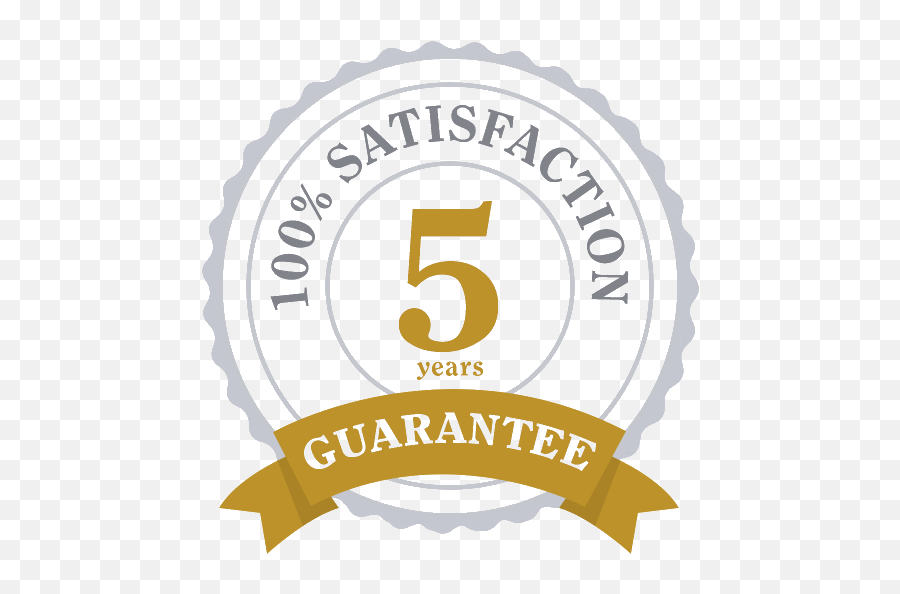 5 Year Warranty Png Picture 1770337 - 5 Year Guarantee,Guarantee Png