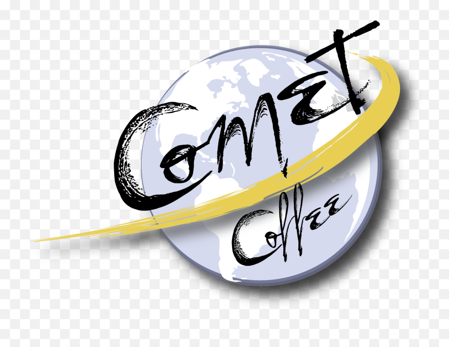 Comet Coffee Rebrand U2013 Michael A Lovice - Calligraphy Png,Comet Transparent