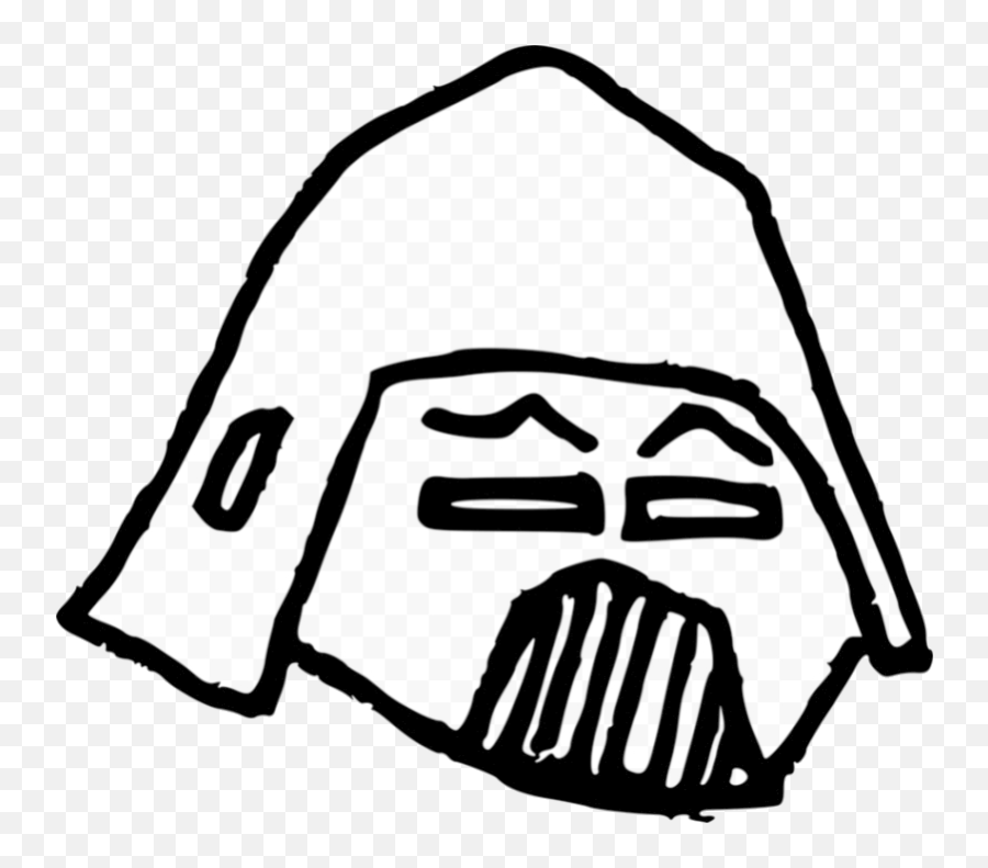 Stormtrooper Anakin Skywalker Palpatine - Drawing Star Darth Vader Png,Darth Vader Helmet Png