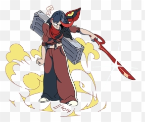 Ryuuko - Kill La Kill Ryuko In A Cloak Png,Ryuko Matoi Png