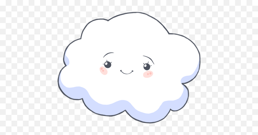 Cloudy Day Ebook Teaches Children - Cloud With A Face Png,Clouds Png Cartoon
