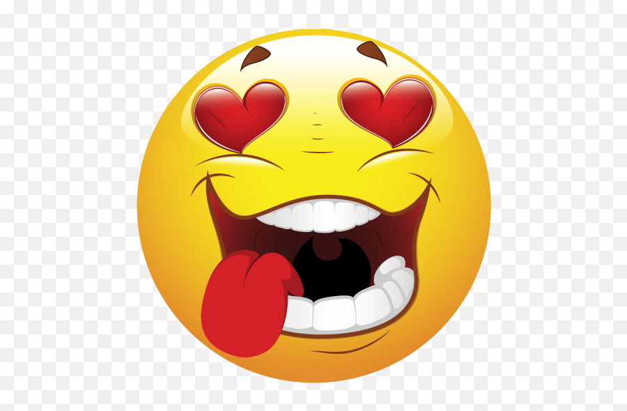 Love Lust Bing Crazy Emoji Hd Sticker Png