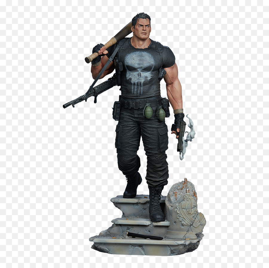 The Punisher Premium Format Figure - Punisher Premium Format Figure Png,Punisher Png