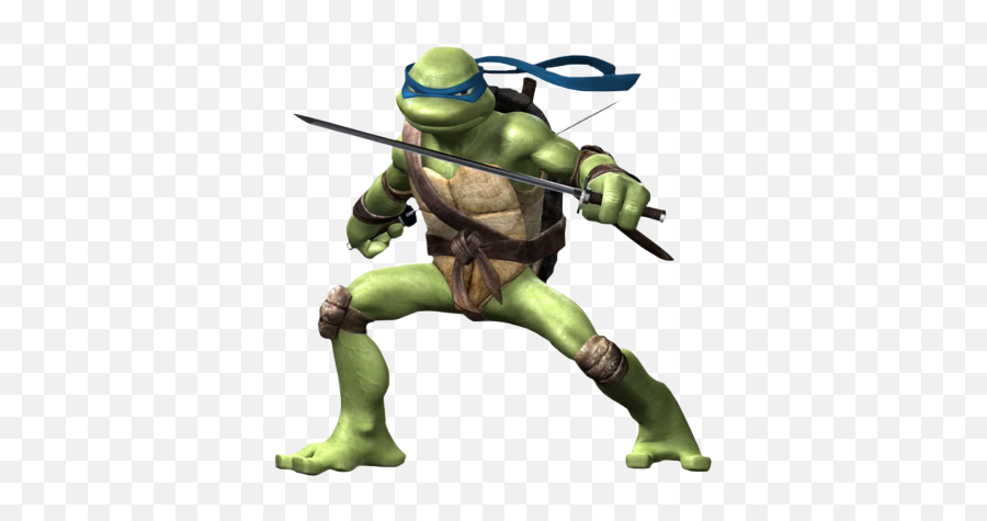 Premium Leonardo Teenage Mutant Ninja Turtles x Caeser Vector T