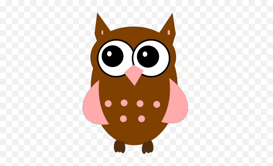 Pink Owl Svg Vector Clip Art - Svg Clipart Illustration Png,Owl Clipart Png