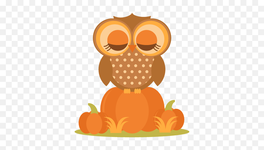 Download Cute Pumpkin Clipart - Fall Pum 1540308 Png Pumpkin Owl Clip Art,Cute Pumpkin Png