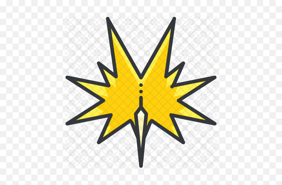 Zapdos Icon Of Colored Outline Style - Clip Art Png,Zapdos Png