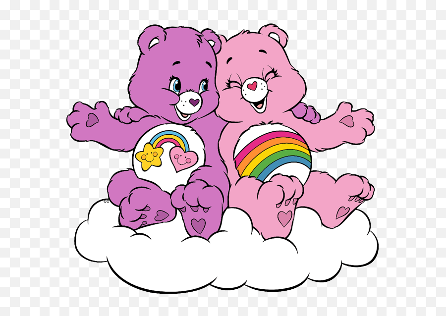 Clipart Royalty Free Library - Care Bear On Cloud Png,Care Bear Png