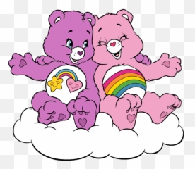 Clipart Royalty Free Library - Care Bear On Cloud Png,Care Bear Png
