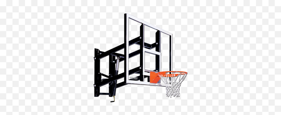 Goalsetter Gs60 60 Wall Mount Basketball Goal Ace Game - Basketball Board In Wall Png,Basketball Goal Png