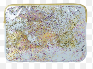 Confetti Laptop Sleeve - Sparkly png