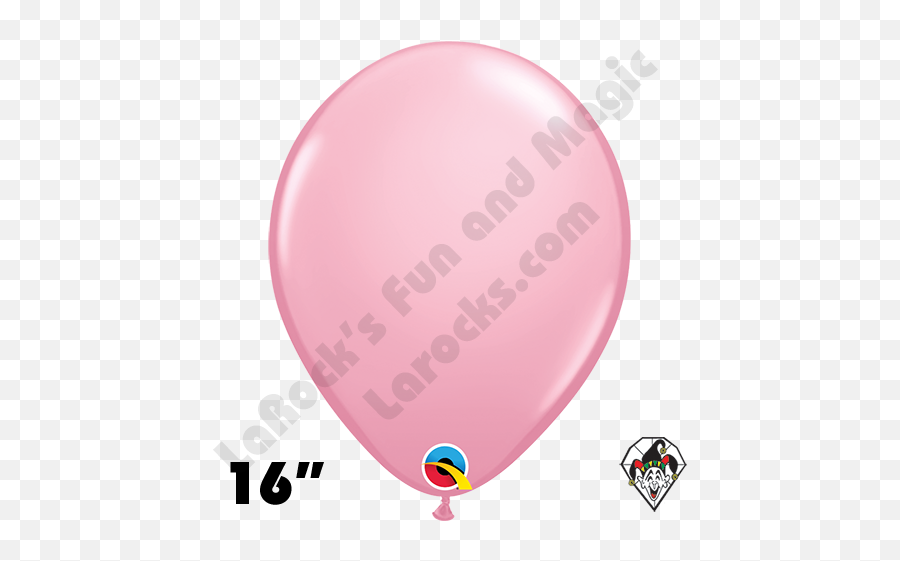 16 Inch Round Standard Pink Qualatex Balloons 50ct - Balloon Png,Pink Balloons Png