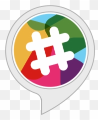 Amazoncom Slack With Voice Alexa Skills - Slack Widget Android Png,Slack Logo Png