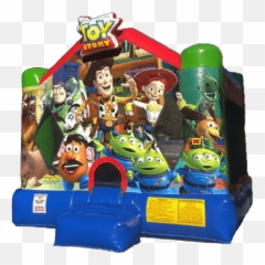 Toy Story Bounce House Rental - Roseville Rocklin CA Bouncy png
