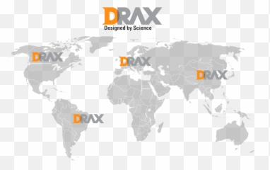 Drax Europe Fitness Gyms Health Clubs - World Map Png,Drax Png