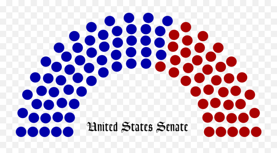 Public Domain Clip Art Image Breakdown Of Political Party - Blank Us Senate Seating Chart Png,Democrat Png