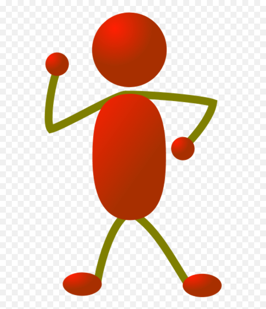 Stick Man Figure Dancing - Vector Clip Art Clipartsco Color Stick People Clip Art Png,Stick Figure Transparent