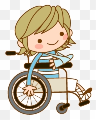 Download Cartoon Patient Wheelchair Element - Nurse And On Clipart png