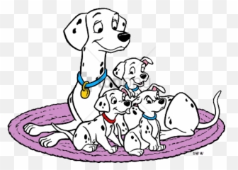 Day - 101 Dalmatians Coloring Pages Png,Dalmatian Png