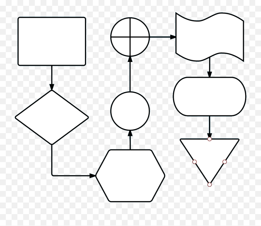 Flowchart Symbols And Notation - Vertical Png,Icon Meaning
